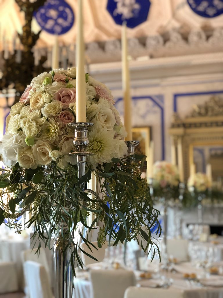 dettaglio allestimento floreale